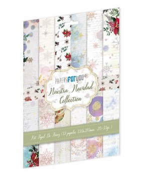 Papers For You Nuestra Navidad Rice Paper Kit (12 pcs) (PFY-10835) (DISCONTINUED)