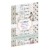 Papers For You Christmas In Gnome Forest Rice Paper Kit (8 pcs) (PFY-10924) (DISCONTINUED)