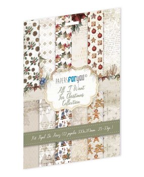 Papers For You All I Want for Christmas Rice Paper Kit (12 pcs) (PFY-10864) (DISCONTINUED) Papers For You All I Want for Christmas Rice Paper Kit (12 pcs) (PFY-10864) (DISCONTINUED)