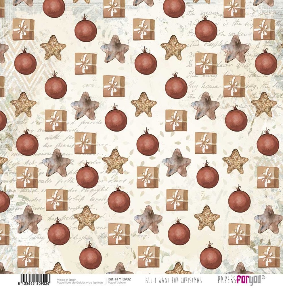 Papers For You All I Want For Christmas Vellum Paper Pack (6pcs) (PFY-10901) (DISCONTINUED) Papers For You All I Want For Christmas Vellum Paper Pack (6pcs) (PFY-10901) (DISCONTINUED)