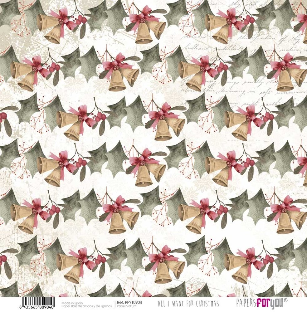 Papers For You All I Want For Christmas Vellum Paper Pack (6pcs) (PFY-10901) (DISCONTINUED) Papers For You All I Want For Christmas Vellum Paper Pack (6pcs) (PFY-10901) (DISCONTINUED)