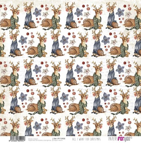 Papers For You All I Want For Christmas Vellum Paper Pack (6pcs) (PFY-10901) (DISCONTINUED) Papers For You All I Want For Christmas Vellum Paper Pack (6pcs) (PFY-10901) (DISCONTINUED)