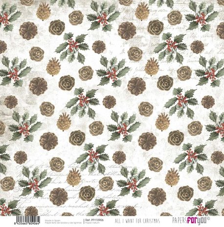 Papers For You All I Want For Christmas Vellum Paper Pack (6pcs) (PFY-10901) (DISCONTINUED) Papers For You All I Want For Christmas Vellum Paper Pack (6pcs) (PFY-10901) (DISCONTINUED)