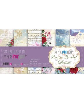 Papers For You Nuestra Navidad Vellum Paper Pack (6pcs) (PFY-10742) (DISCONTINUED)