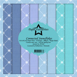 Paper Favourites Connected Snowflakes 12x12 Inch Paper Pack (PF420) (DISCONTINUED)