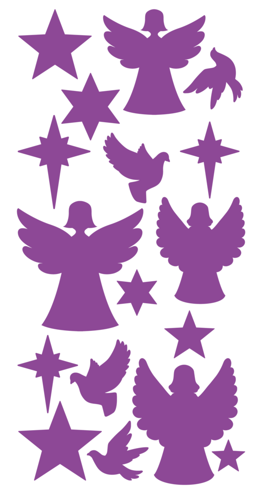 Crafter's Companion Foam Bumper Pack Heavenly Angel (51pcs) (CC-FOBUMP-HEAN) (OUTLET)