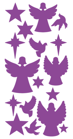 Crafter's Companion Foam Bumper Pack Heavenly Angel (51pcs) (CC-FOBUMP-HEAN) (OUTLET)