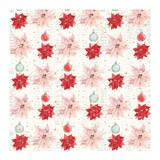Prima Marketing Candy Cane Lane Vellum 12x12 Inch Sheet (998943) (DISCONTINUED)