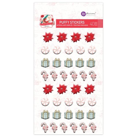 Prima Marketing Candy Cane Lane Puffy Stickers 2 (40pcs) (998929) (DISCONTINUED) Prima Marketing Candy Cane Lane Puffy Stickers 2 (40pcs) (998929) (DISCONTINUED)