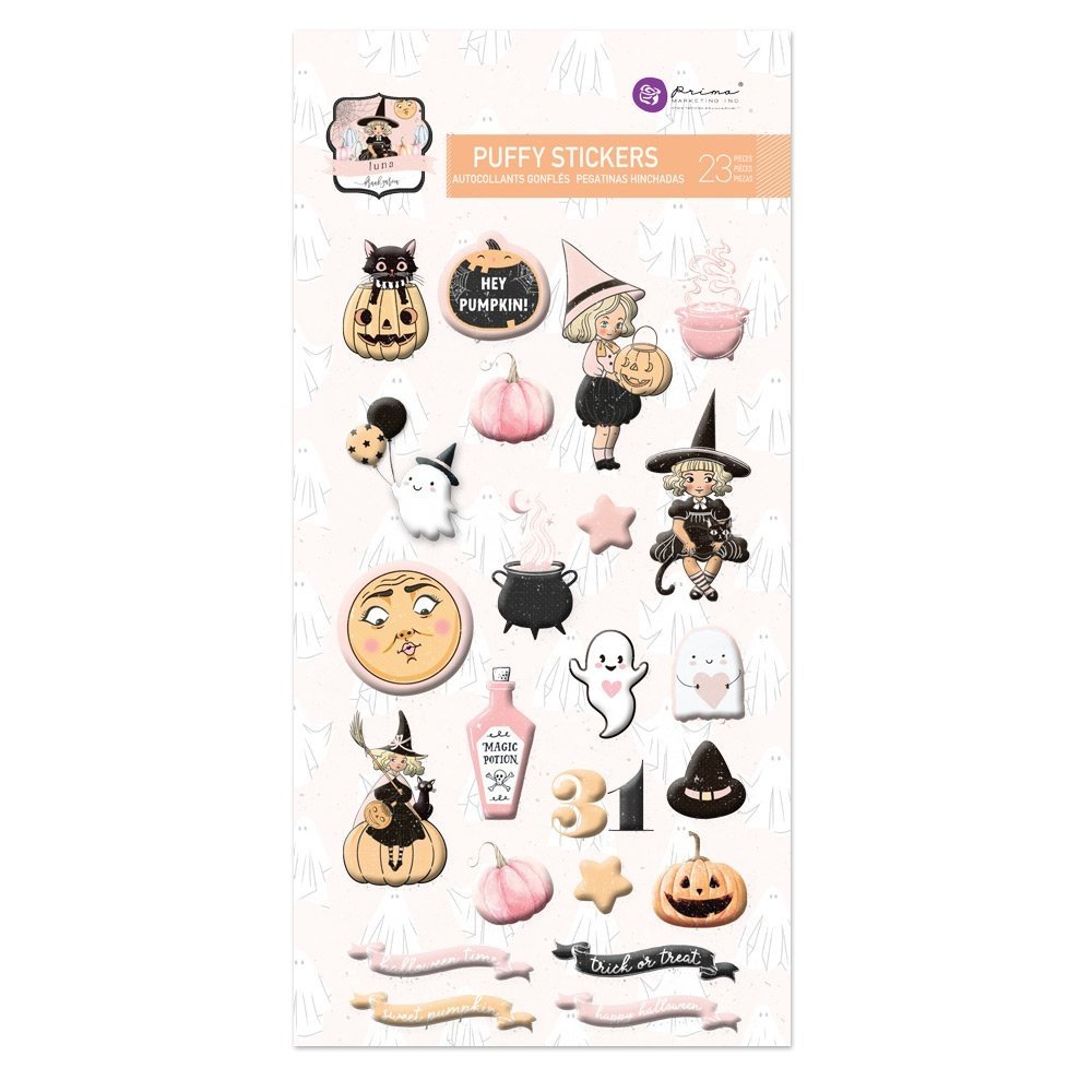 Prima Marketing Luna Puffy Stickers 1 (23pcs) (999155) (DISCONTINUED) Prima Marketing Luna Puffy Stickers 1 (23pcs) (999155) (DISCONTINUED)