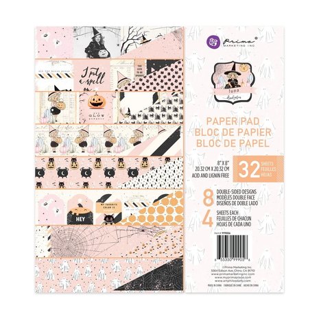 Prima Marketing Luna 8x8 Inch Paper Pad (999056) (DISCONTINUED) Prima Marketing Luna 8x8 Inch Paper Pad (999056) (DISCONTINUED)