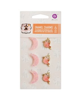 Prima Marketing Luna Enamel Charms Moons & Ghosts (6pcs) (999117) (DISCONTINUED) Prima Marketing Luna Enamel Charms Moons & Ghosts (6pcs) (999117) (DISCONTINUED)