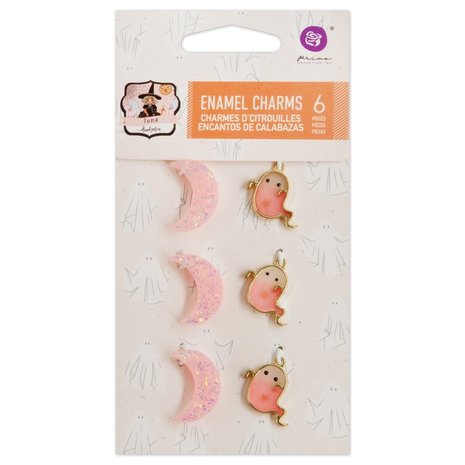 Prima Marketing Luna Enamel Charms Moons & Ghosts (6pcs) (999117) (DISCONTINUED) Prima Marketing Luna Enamel Charms Moons & Ghosts (6pcs) (999117) (DISCONTINUED)
