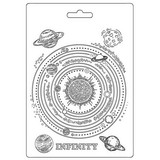 Stamperia Soft Mould A5 Cosmos Infinity (K3PTA5632) (DISCONTINUED)