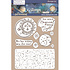 Natural Rubber Stamp Cosmos Infinity Sun and Moon (WTKCC217) (DISCONTINUED)