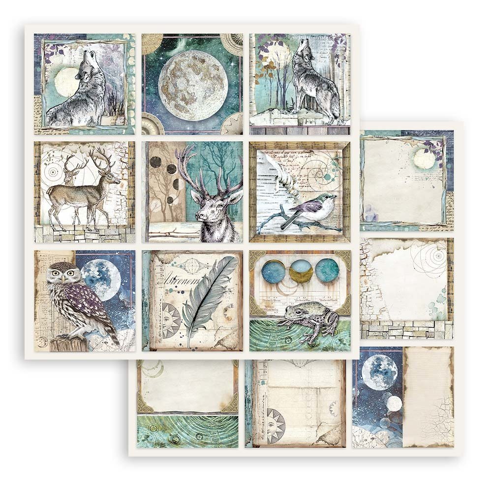 Stamperia Cosmos Infinity 8x8 Inch Paper Pack (SBBS67) Stamperia Cosmos Infinity 8x8 Inch Paper Pack (SBBS67)