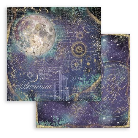 Stamperia Cosmos Infinity 8x8 Inch Paper Pack (SBBS67) Stamperia Cosmos Infinity 8x8 Inch Paper Pack (SBBS67)