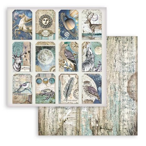 Stamperia Cosmos Infinity 8x8 Inch Paper Pack (SBBS67) Stamperia Cosmos Infinity 8x8 Inch Paper Pack (SBBS67)