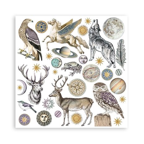 Stamperia Cosmos Infinity 8x8 Inch Paper Pack (SBBS67) Stamperia Cosmos Infinity 8x8 Inch Paper Pack (SBBS67)