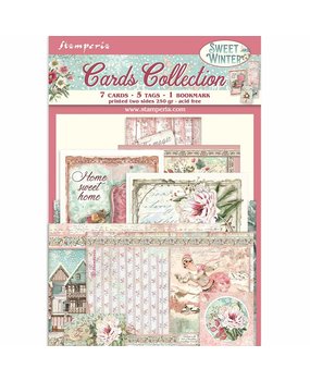 Stamperia Cards Collection Sweet Winter (SBCARD13) (OUTLET)