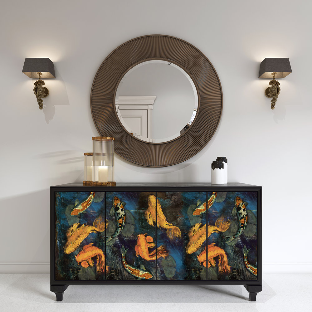 Re-Design with Prima Koi Pond A1 Decoupage Fiber (1pcs) (660932) (DISCONTINUED) Re-Design with Prima Koi Pond A1 Decoupage Fiber (1pcs) (660932) (DISCONTINUED)