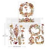 Re-Design with Prima Dried Wildflowers 8.5x11 Inch Middy Decor Transfers (3pcs) (660154) (DISCONTINUED)