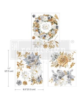 Re-Design with Prima A Gilded Moment 8.5x11 Inch Middy Decor Transfers (3pcs) (660130) (DISCONTINUED) Re-Design with Prima A Gilded Moment 8.5x11 Inch Middy Decor Transfers (3pcs) (660130) (DISCONTINUED)