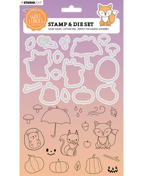 Studio Light Sweet Stories Stamp & Die Autumn (SL-SS-SCD49) (OUTLET)