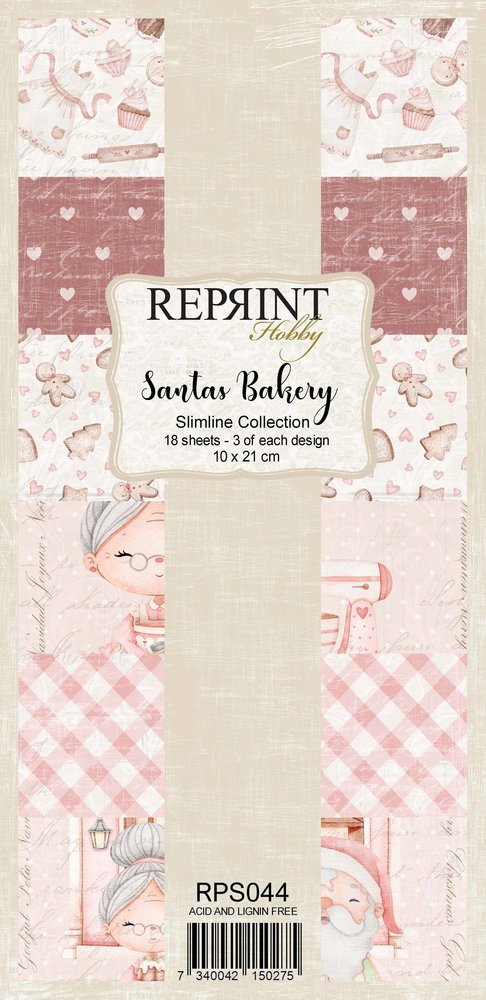 Reprint Santas Bakery Slimline Paper Pack (RPS044) (OUTLET)