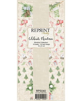 Reprint Celebrate Christmas Slimline Paper Pack (RPS040) (DISCONTINUED) Reprint Celebrate Christmas Slimline Paper Pack (RPS040) (DISCONTINUED)