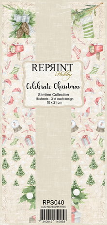 Reprint Celebrate Christmas Slimline Paper Pack (RPS040) (DISCONTINUED) Reprint Celebrate Christmas Slimline Paper Pack (RPS040) (DISCONTINUED)