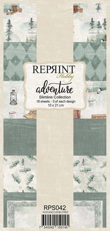 Reprint Adventure Slimline Paper Pack (RPS042) (DISCONTINUED) Reprint Adventure Slimline Paper Pack (RPS042) (DISCONTINUED)