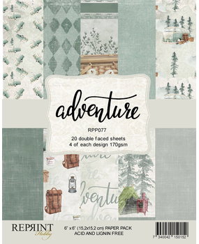 Reprint Adventure 6x6 Inch Paper Pack (RPP077) (DISCONTINUED) Reprint Adventure 6x6 Inch Paper Pack (RPP077) (DISCONTINUED)