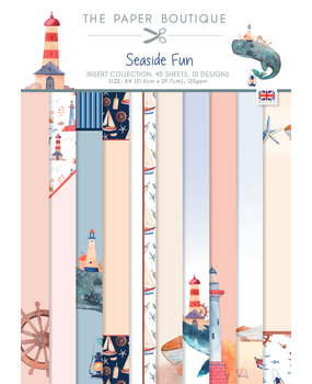 The Paper Boutique Seaside Fun A4 Insert Collection (PB1948) (OUTLET)