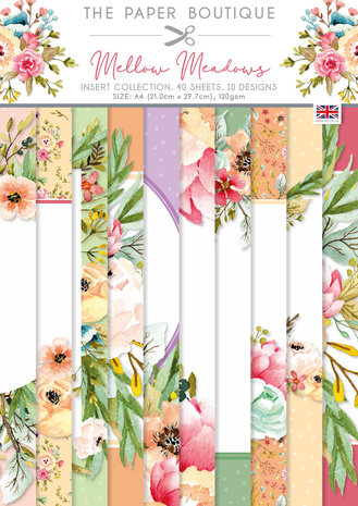 The Paper Boutique Mellow Meadows A4 Insert Collection (PB1913) (OUTLET)