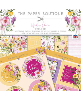 The Paper Boutique Meadow Charm 8x8 Inch Paper Kit (PB1938) (OUTLET)