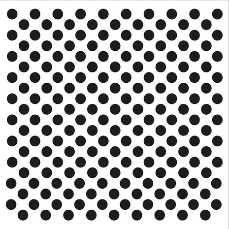 IndigoBlu Dotty 6x6 Inch Stencil (IND1009) (OUTLET) IndigoBlu Dotty 6x6 Inch Stencil (IND1009) (OUTLET)