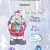 IndigoBlu HoHoHo A6 Rubber Stamps (IND1000) (OUTLET) IndigoBlu HoHoHo A6 Rubber Stamps (IND1000) (OUTLET)