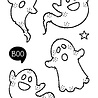 Woodware Tiny Ghost Clear Stamps (FRM051) (OUTLET) Woodware Tiny Ghost Clear Stamps (FRM051) (OUTLET)