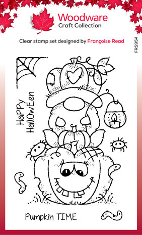 Woodware Pumpkin Gnome Clear Stamps (FRS954) (OUTLET) Woodware Pumpkin Gnome Clear Stamps (FRS954) (OUTLET)