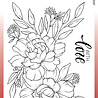 Woodware Roses With Love Clear Stamps (JGS836) (OUTLET) Woodware Roses With Love Clear Stamps (JGS836) (OUTLET)
