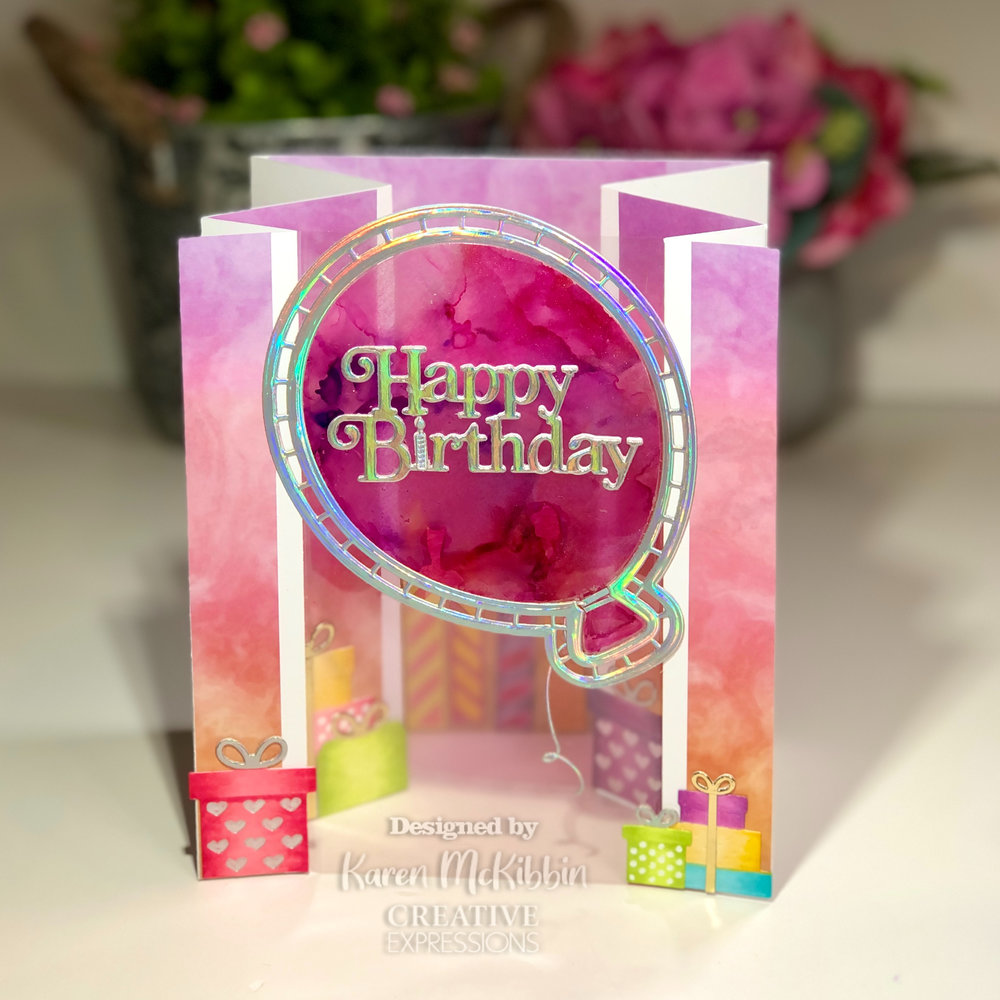 Creative Expressions Sue Wilson Craft Die Necessities Birthday Balloons (CED23058) (OUTLET)