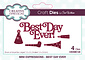 Sue Wilson Craft Die Mini Expressions Best Day Ever (CEDME129) (OUTLET)