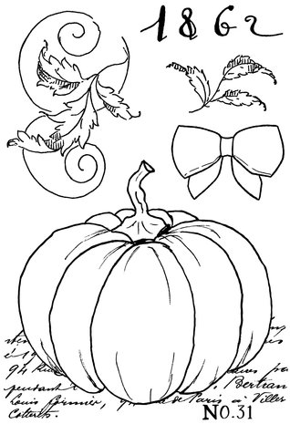 Creative Expressions Sam Poole Clear Stamp A6 Ghost Pumpkin (CEC1009) (OUTLET) Creative Expressions Sam Poole Clear Stamp A6 Ghost Pumpkin (CEC1009) (OUTLET)