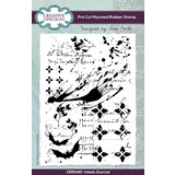 Creative Expressions Sam Poole Rubber Stamp A6 Inked Journal (CER040) (OUTLET)