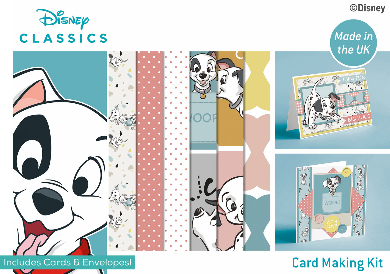 Creative Expressions 101 Dalmatians A4 Box Card Making Kit (DYP0011) (OUTLET)