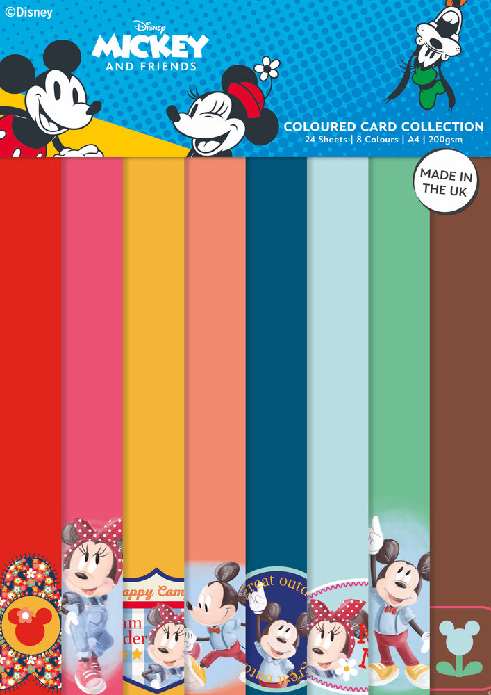 Creative Expressions Mickey & Friends A4 Coloured Card Collection (DYP0040) (OUTLET) Creative Expressions Mickey & Friends A4 Coloured Card Collection (DYP0040) (OUTLET)