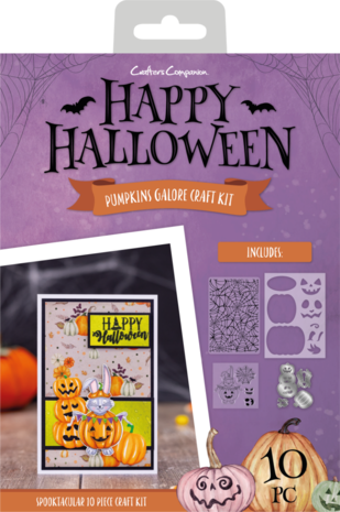 Crafter's Companion Happy Halloween Craft Kit Pumpkins Galore (HAH-PUG-KIT) (OUTLET)