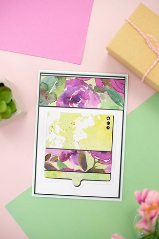 Gemini Door Reveal Stamp & Die Square (GEM-STD-SDR) (OUTLET)