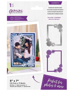 Gemini Fancy Frame Sparkling Snowflakes Elements Dies (GEM-MD-ELE-FFD-SPSN) (DISCONTINUED) Gemini Fancy Frame Sparkling Snowflakes Elements Dies (GEM-MD-ELE-FFD-SPSN) (DISCONTINUED)